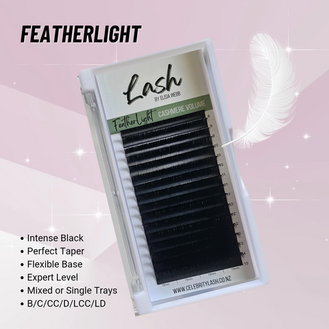 Featherlight Cashmere Volume 0.10mm lash tray